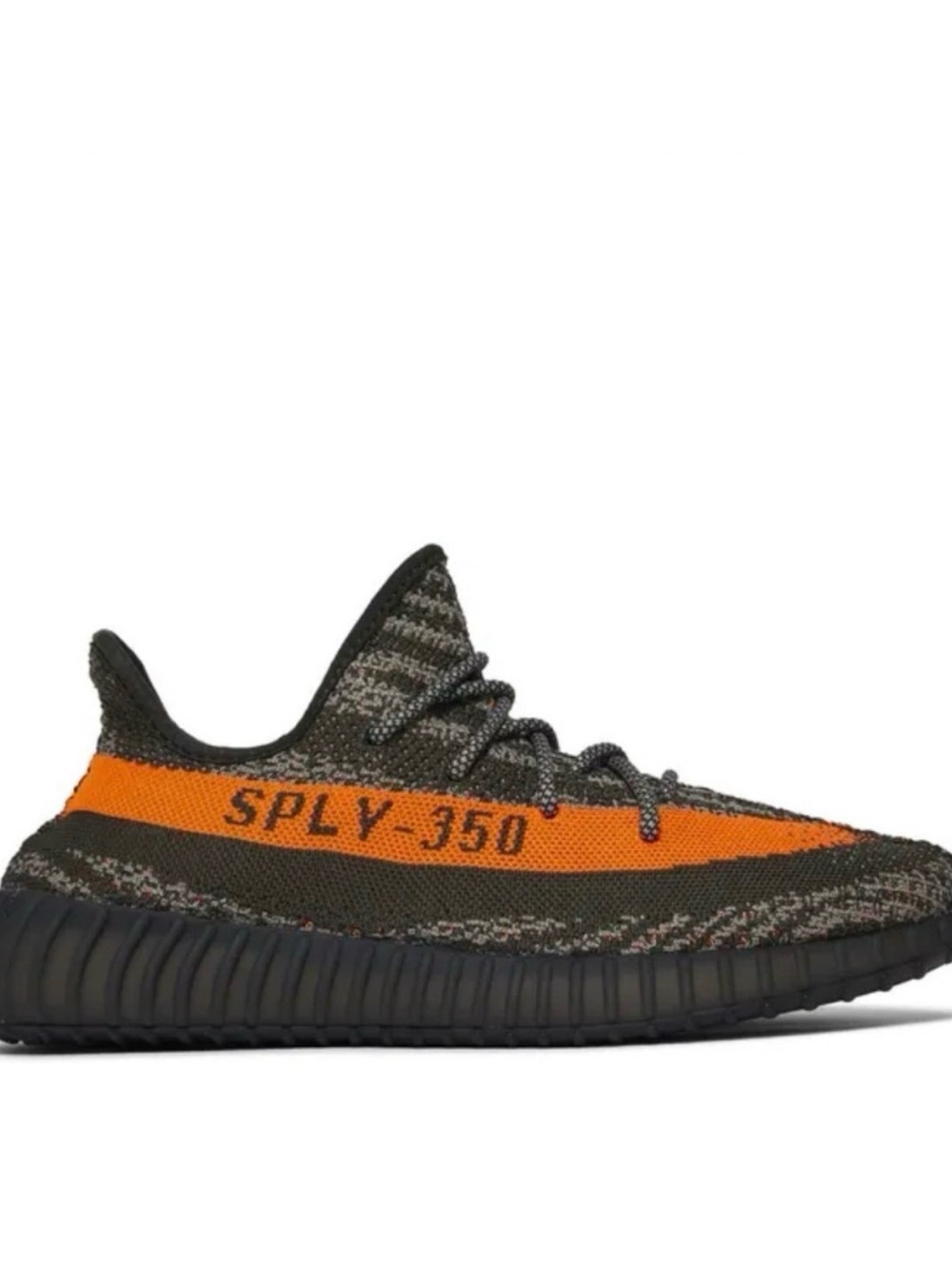 Adidas Yeezy Boost 350 V2 Black with Orange Stripe